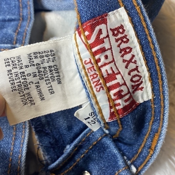 Vintage Braxton High Rise Jeans size 12 - Picture 4 of 16